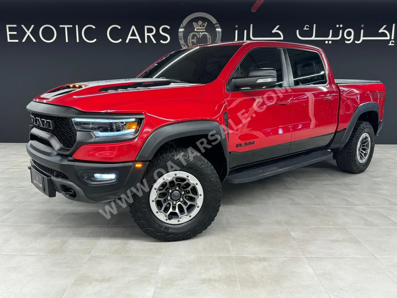 Dodge  Ram  TRX  2022  Automatic  80,000 Km  8 Cylinder  Four Wheel Drive (4WD)  Pick Up  Red  With Warranty