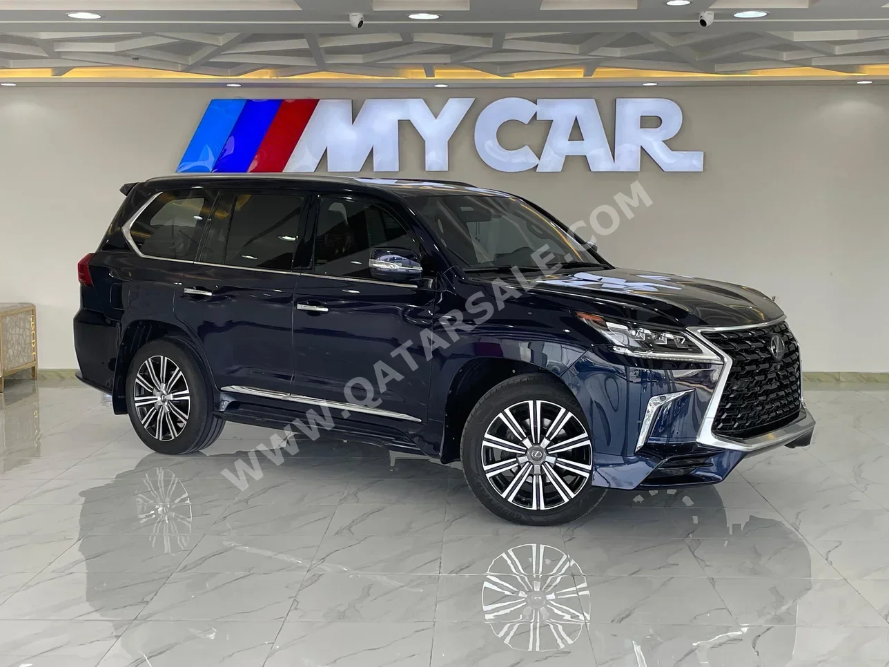 Lexus  LX  570 S  2018  Automatic  120,000 Km  8 Cylinder  Four Wheel Drive (4WD)  SUV  Dark Blue