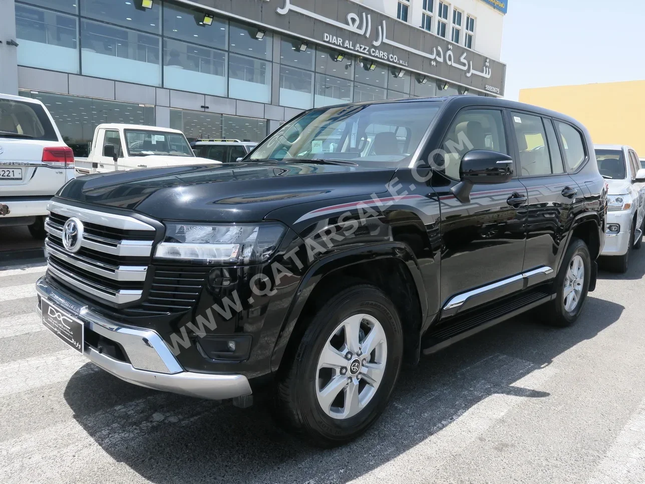 Toyota  Land Cruiser  GXR  2024  Automatic  50,000 Km  6 Cylinder  Four Wheel Drive (4WD)  SUV  Black  With Warranty