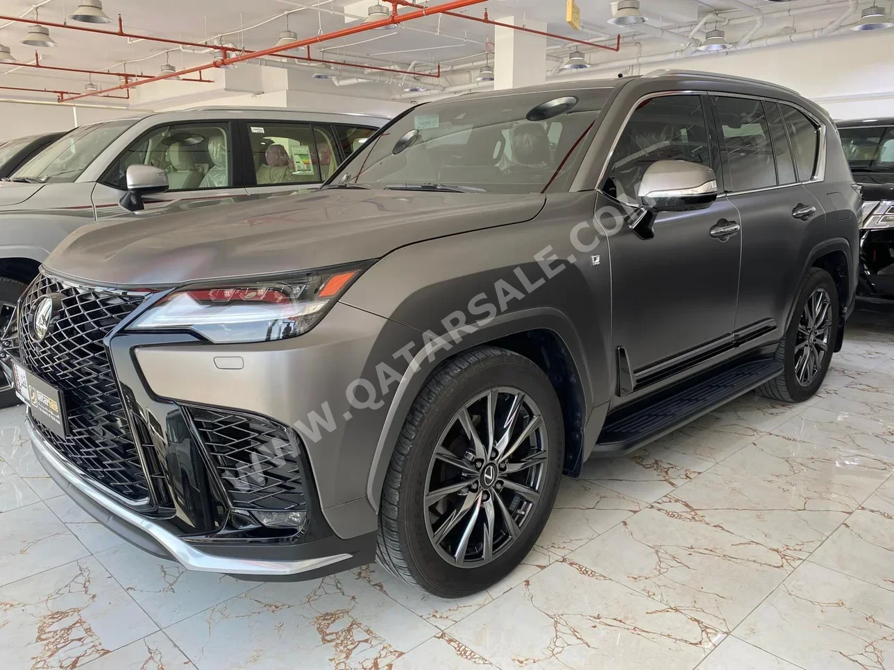 Lexus  LX  600 F Sport  2023  Automatic  14,000 Km  6 Cylinder  Four Wheel Drive (4WD)  SUV  Gray  With Warranty