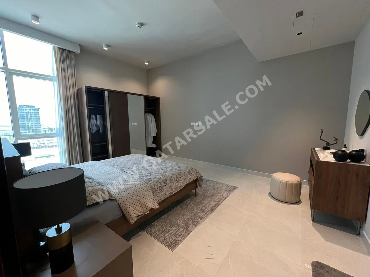 2 Bedrooms  Apartment  For Sale  in Lusail -  Al Kharayej  Semi Furnished