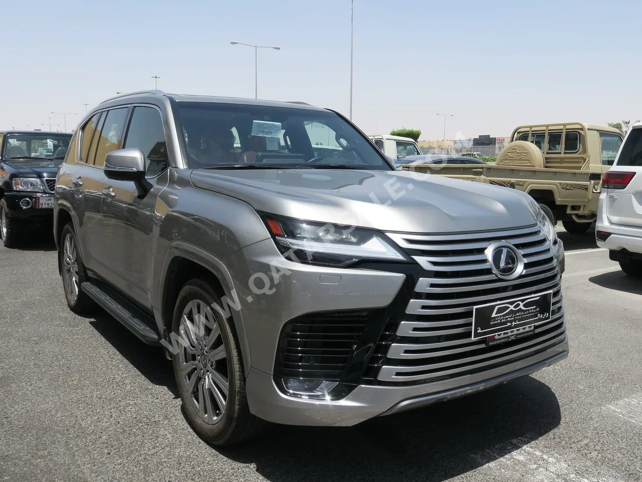 Lexus  LX  600 VIP  2023  Automatic  5,000 Km  6 Cylinder  Four Wheel Drive (4WD)  SUV  Silver  With Warranty