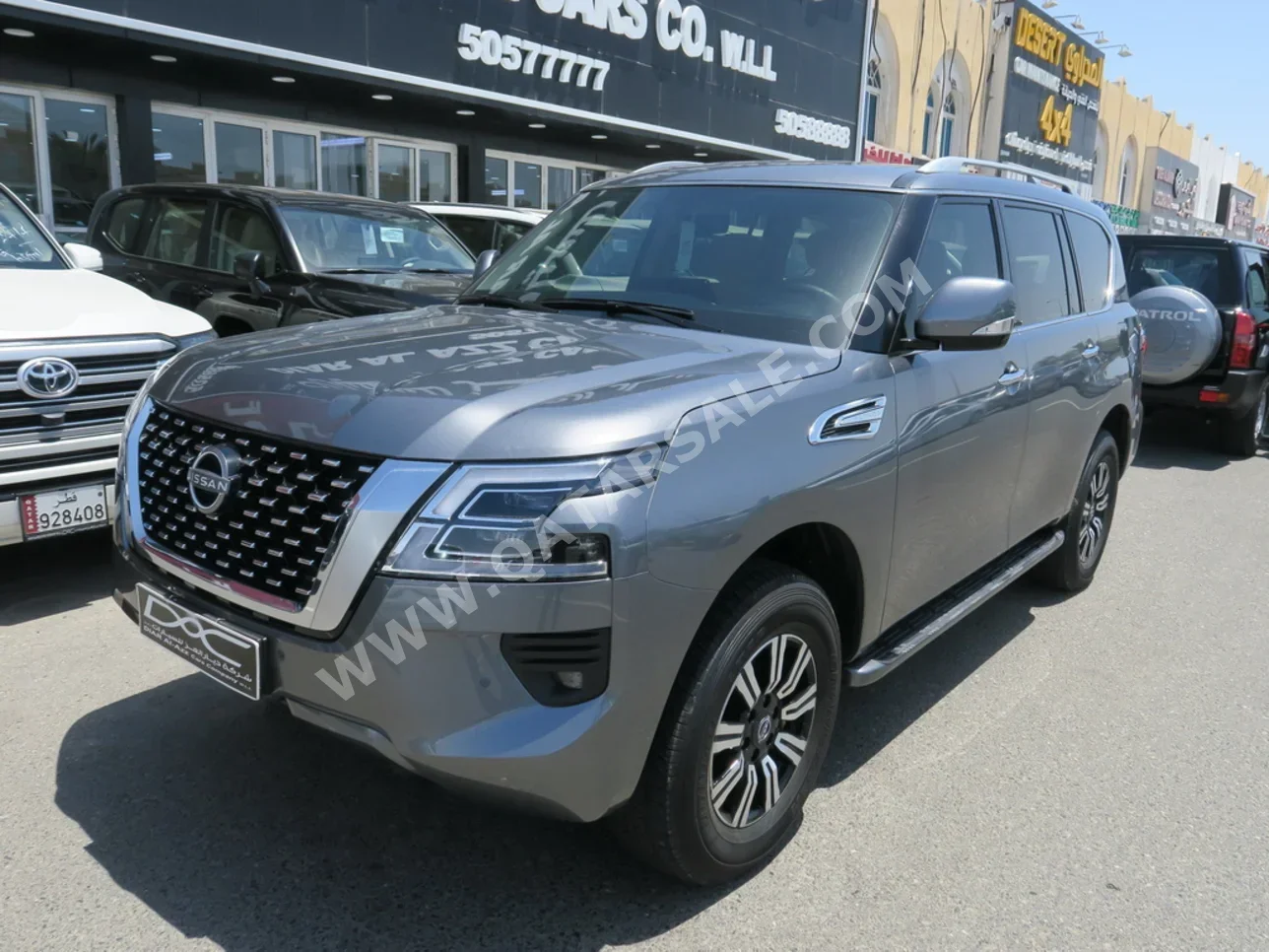 Nissan  Patrol  SE  2023  Automatic  24,000 Km  8 Cylinder  Four Wheel Drive (4WD)  SUV  Gray  With Warranty