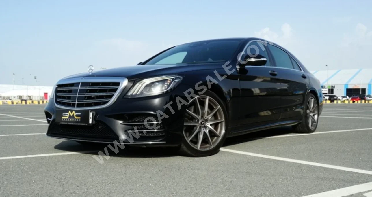 Mercedes-Benz  S-Class  450  2018  Automatic  137,000 Km  6 Cylinder  Rear Wheel Drive (RWD)  Sedan  Black