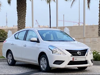 Nissan  Sunny  2019  Automatic  201,000 Km  4 Cylinder  Front Wheel Drive (FWD)  Sedan  White