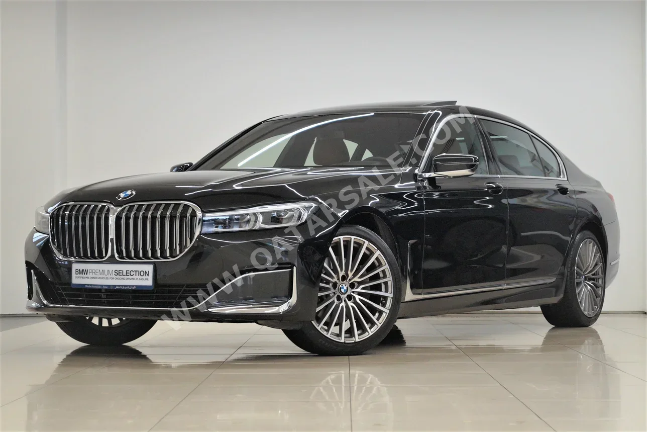 BMW  7-Series  730 Li  2020  Automatic  72,500 Km  4 Cylinder  Rear Wheel Drive (RWD)  Sedan  Black  With Warranty