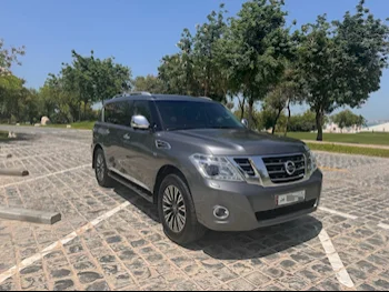 Nissan  Patrol  Platinum  2014  Automatic  145,000 Km  8 Cylinder  Four Wheel Drive (4WD)  SUV  Silver