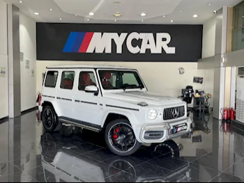 Mercedes-Benz  G-Class  63 AMG  2019  Automatic  116,000 Km  8 Cylinder  Four Wheel Drive (4WD)  SUV  White