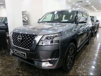 Nissan  Patrol  Titanium  2023  Automatic  0 Km  8 Cylinder  Four Wheel Drive (4WD)  SUV  Gray  With Warranty