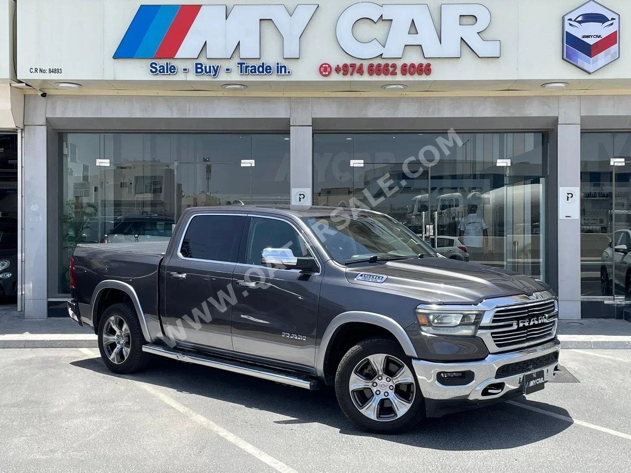 Dodge  Ram  laramie  2020  Automatic  153,000 Km  8 Cylinder  Four Wheel Drive (4WD)  Pick Up  Gray