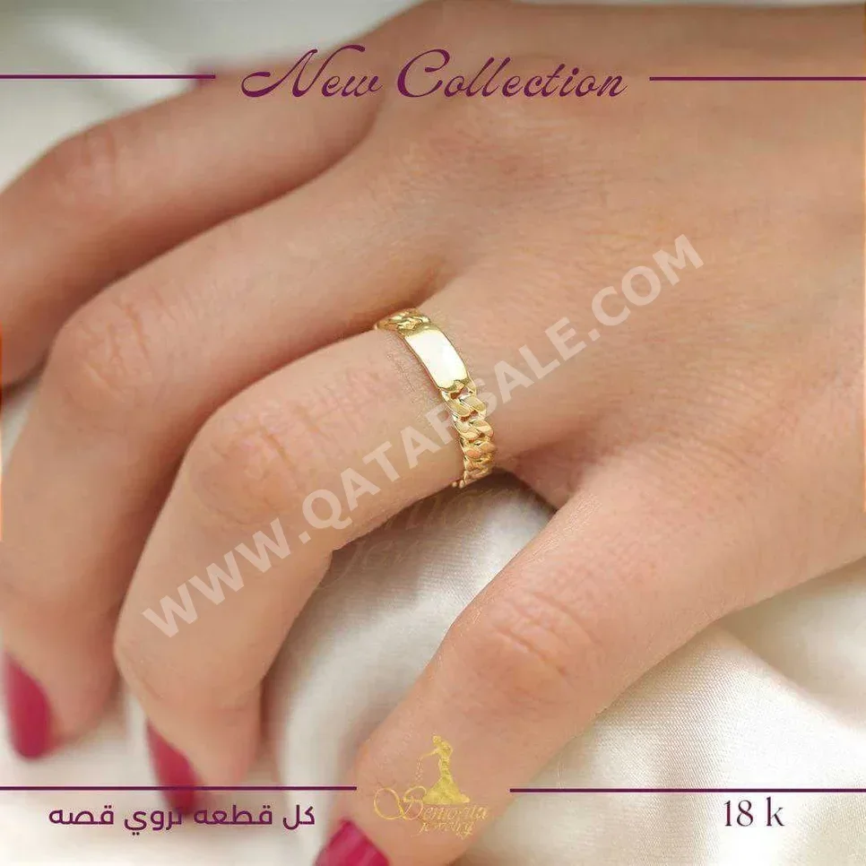 Gold Ring  Italy  Woman  By Item ( Designers )  Yellow Gold  18k