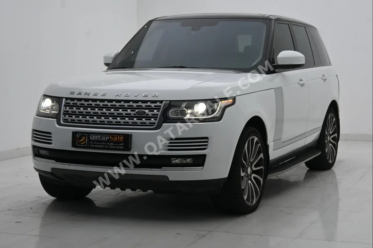 Land Rover  Range Rover  Vogue SE  2014  Automatic  81,500 Km  8 Cylinder  Four Wheel Drive (4WD)  SUV  Pearl