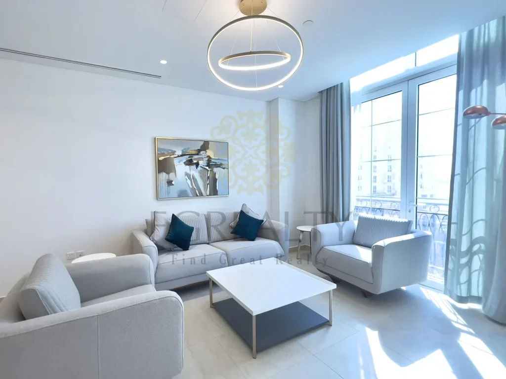 1 Bedrooms  Apartment  For Rent  in Doha -  The Pearl  Fully Furnished