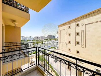 3 Bedrooms  Apartment  For Rent  in Lusail -  Fox Hills  Not Furnished