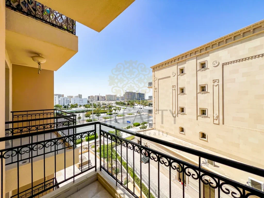 3 Bedrooms  Apartment  For Rent  in Lusail -  Fox Hills  Not Furnished