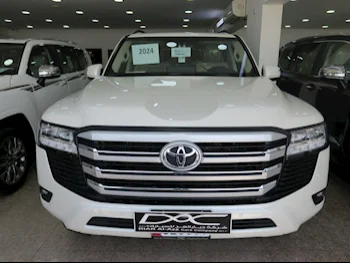 Toyota  Land Cruiser  GXR  2024  Automatic  0 Km  6 Cylinder  Four Wheel Drive (4WD)  SUV  White  With Warranty