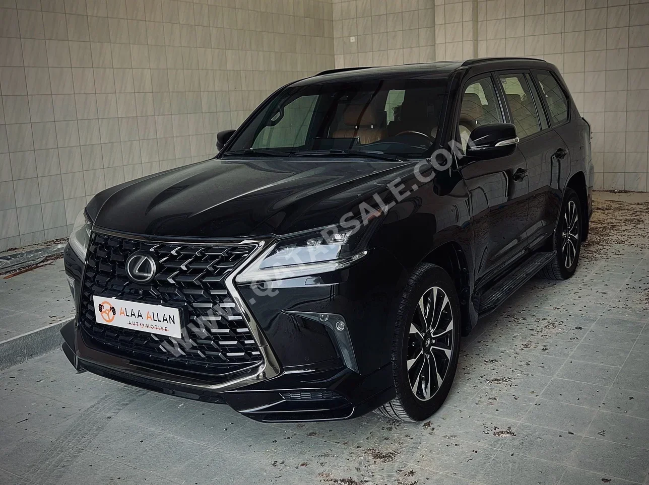 Lexus  LX  2021  Automatic  190,000 Km  8 Cylinder  Four Wheel Drive (4WD)  SUV  Black