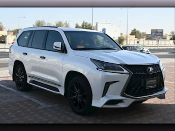 Lexus  LX  570 S Black Edition  2020  Automatic  172,000 Km  8 Cylinder  Four Wheel Drive (4WD)  SUV  White