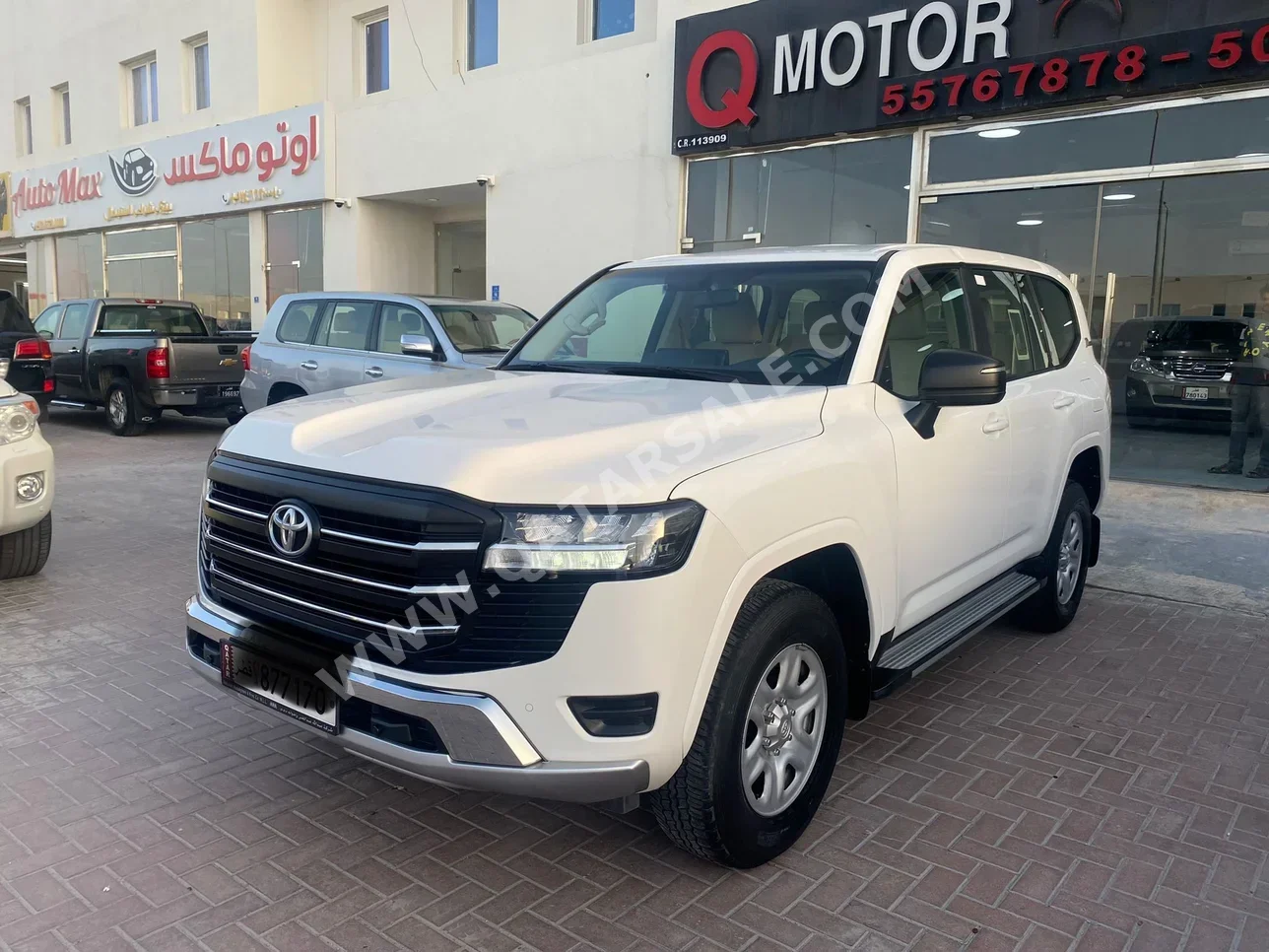 Toyota  Land Cruiser  GX  2022  Automatic  50,000 Km  6 Cylinder  Four Wheel Drive (4WD)  SUV  White  With Warranty