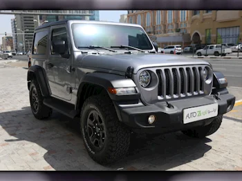 Jeep  Wrangler  Sport  2020  Automatic  52,000 Km  6 Cylinder  Four Wheel Drive (4WD)  SUV  Gray