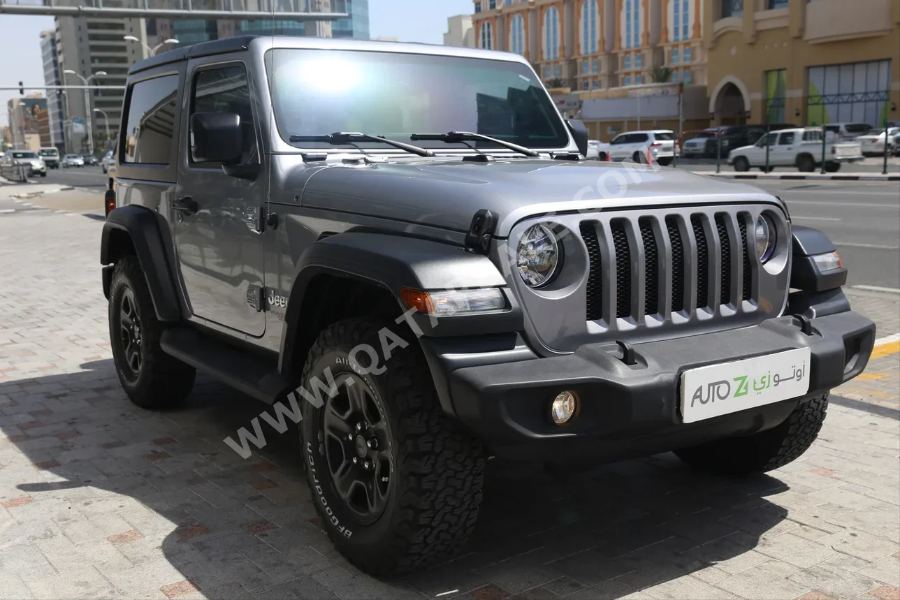 Jeep  Wrangler  Sport  2020  Automatic  52,000 Km  6 Cylinder  Four Wheel Drive (4WD)  SUV  Gray