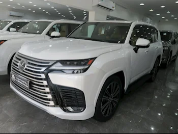 Lexus  LX  600 Luxury  2022  Automatic  2,400 Km  6 Cylinder  Four Wheel Drive (4WD)  SUV  White  With Warranty