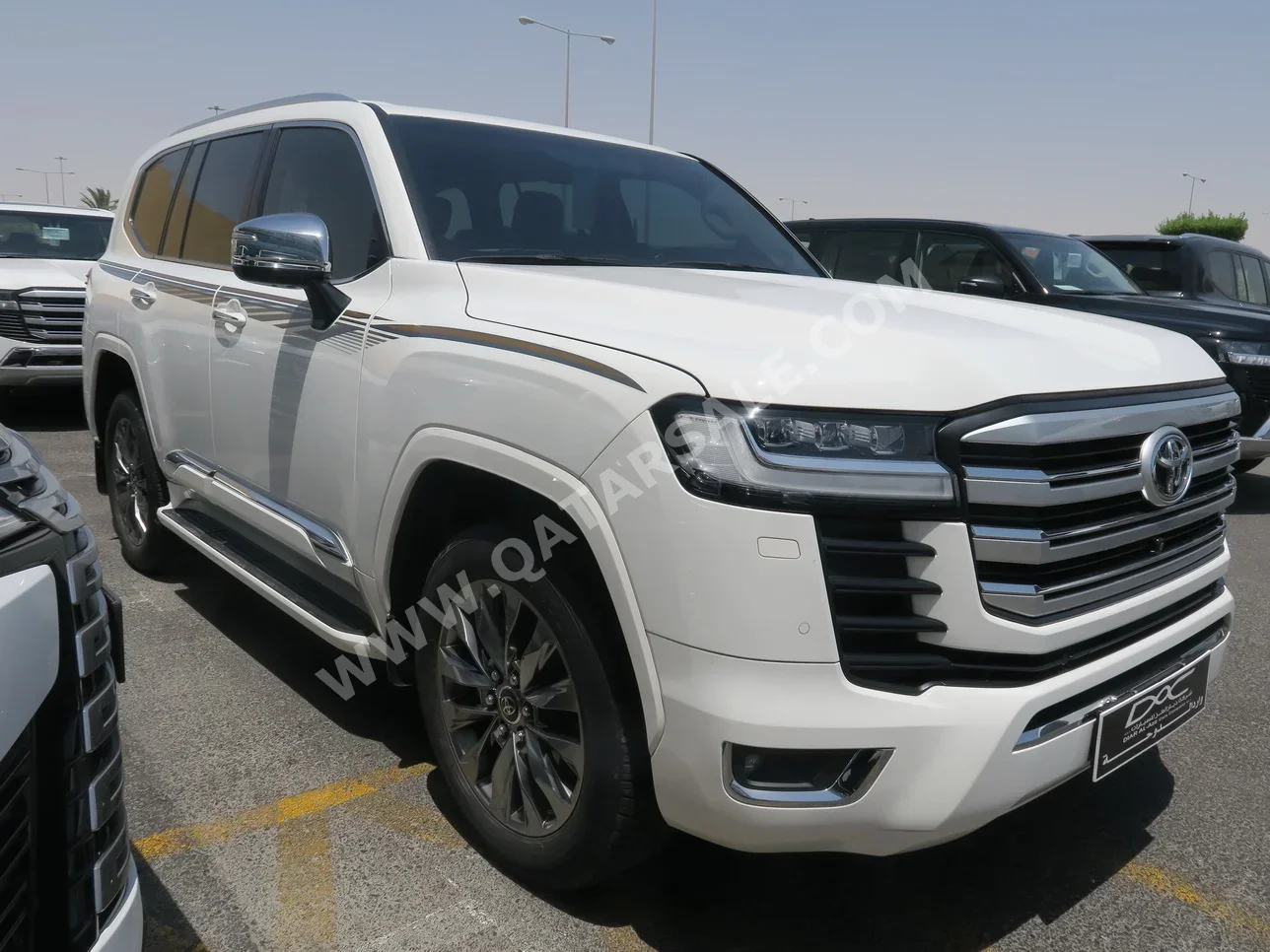 Toyota  Land Cruiser  VX Twin Turbo  2023  Automatic  83,000 Km  6 Cylinder  Four Wheel Drive (4WD)  SUV  White  With Warranty