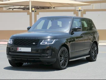 Land Rover  Range Rover  Vogue SE Super charged  2020  Automatic  112,000 Km  8 Cylinder  Four Wheel Drive (4WD)  SUV  Black  With Warranty