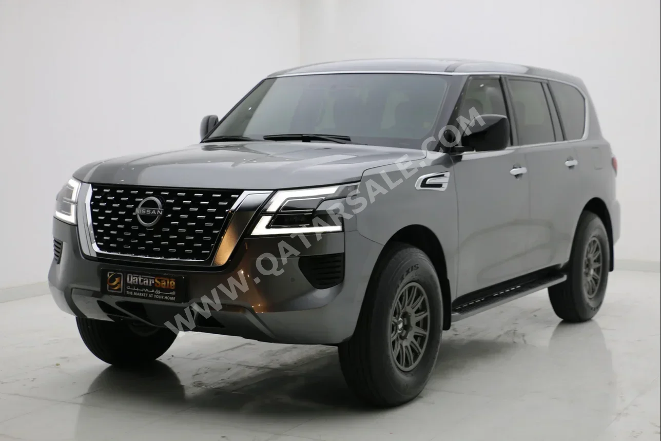 Nissan  Patrol  XE  2023  Automatic  25,000 Km  6 Cylinder  Four Wheel Drive (4WD)  SUV  Gray  With Warranty