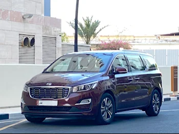 Kia  Grand Carnival  2019  Automatic  106,000 Km  6 Cylinder  Front Wheel Drive (FWD)  SUV  Maroon