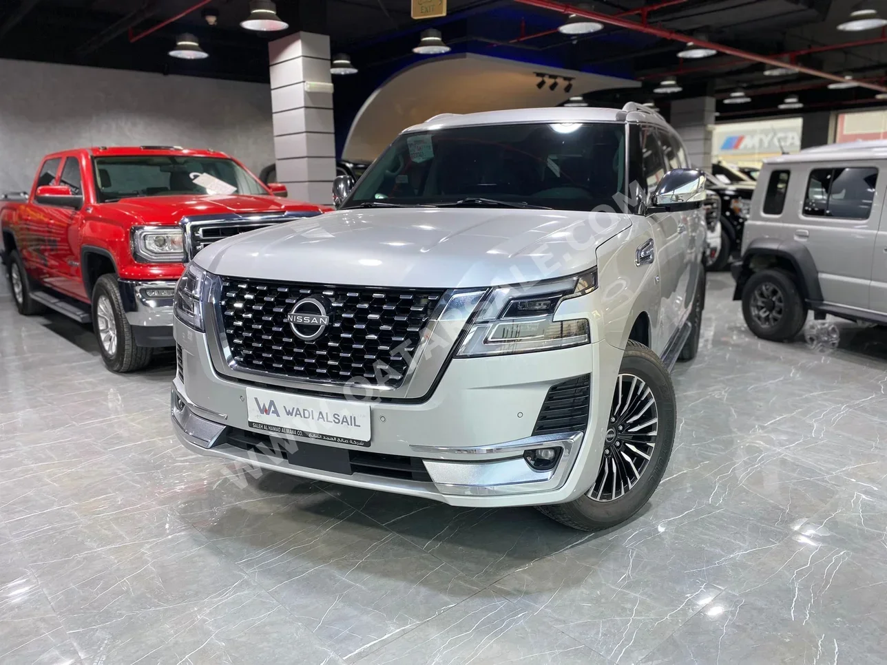 Nissan  Patrol  LE  2021  Automatic  70,000 Km  8 Cylinder  Four Wheel Drive (4WD)  SUV  Silver