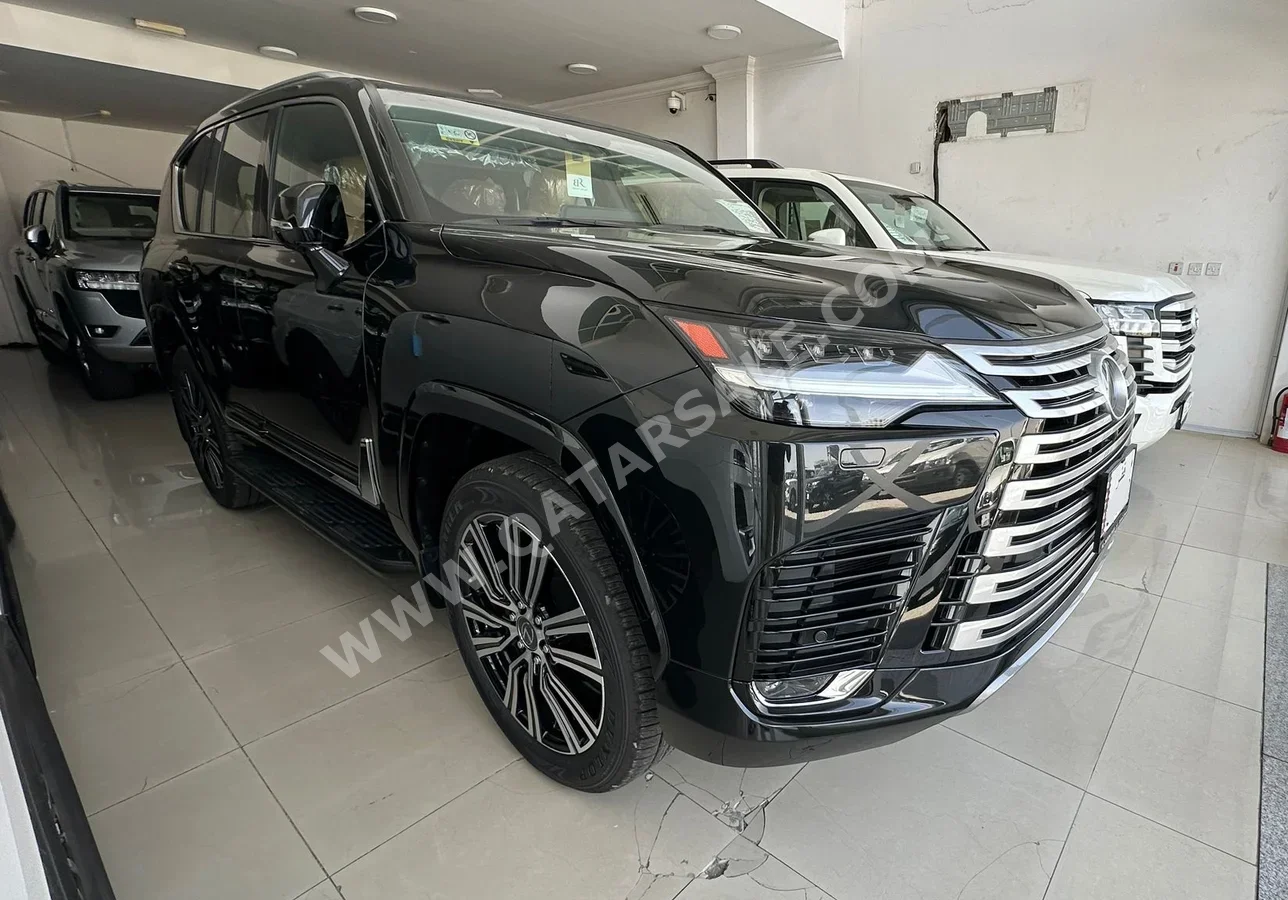  Lexus  LX  600 Luxury  2023  Automatic  0 Km  6 Cylinder  Four Wheel Drive (4WD)  SUV  Black  With Warranty