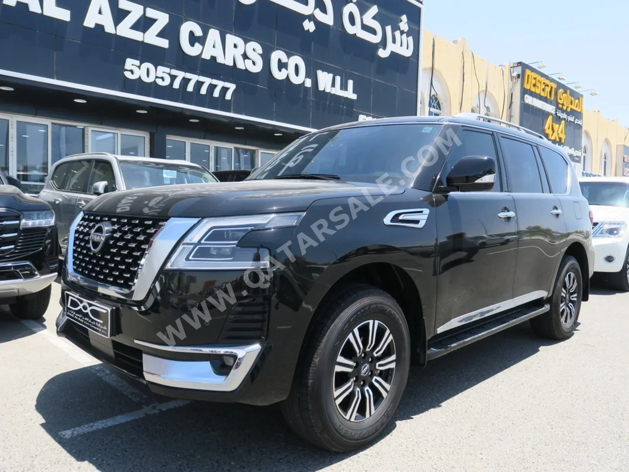 Nissan  Patrol  Titanium  2023  Automatic  28,000 Km  6 Cylinder  Four Wheel Drive (4WD)  SUV  Black  With Warranty