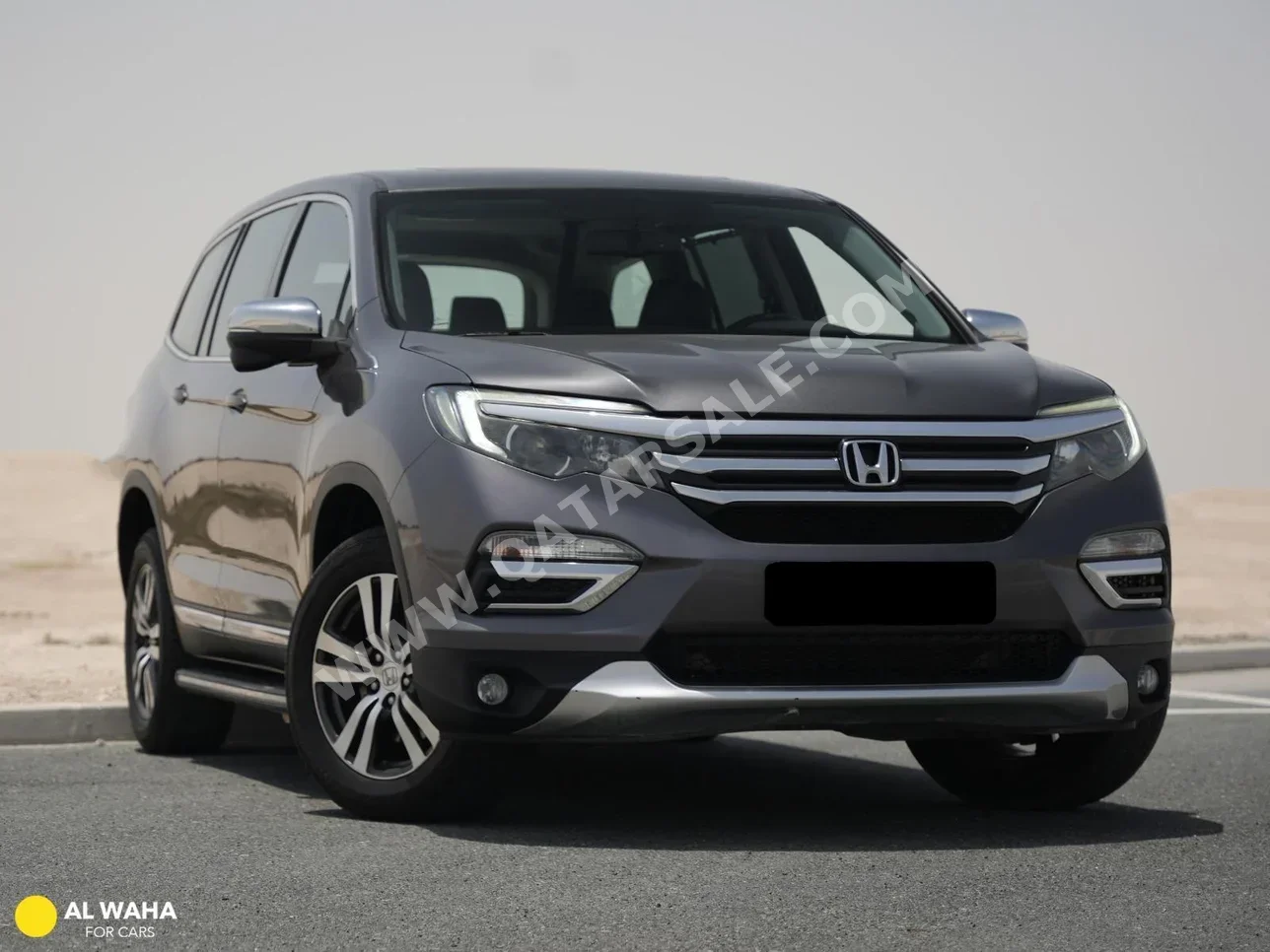 Honda  Pilot  2018  Automatic  73,000 Km  6 Cylinder  Four Wheel Drive (4WD)  SUV  Gray