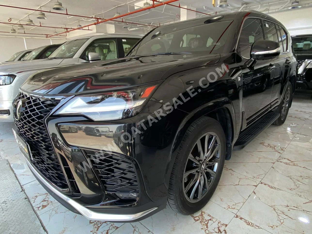 Lexus  LX  600 F Sport  2023  Automatic  28,000 Km  6 Cylinder  Four Wheel Drive (4WD)  SUV  Black  With Warranty