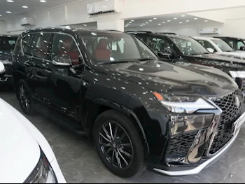 Lexus  LX  600 F Sport  2023  Automatic  7,000 Km  6 Cylinder  Four Wheel Drive (4WD)  SUV  Black  With Warranty