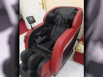كرسي التدليك بيست مساج  أحمر  الصين  M8 luxury full body massage chair  كل الجسم  رباعي الأبعاد