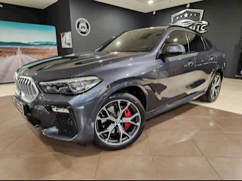 BMW  X-Series  X6 40i  2022  Automatic  27,000 Km  6 Cylinder  Four Wheel Drive (4WD)  SUV  Gray  With Warranty