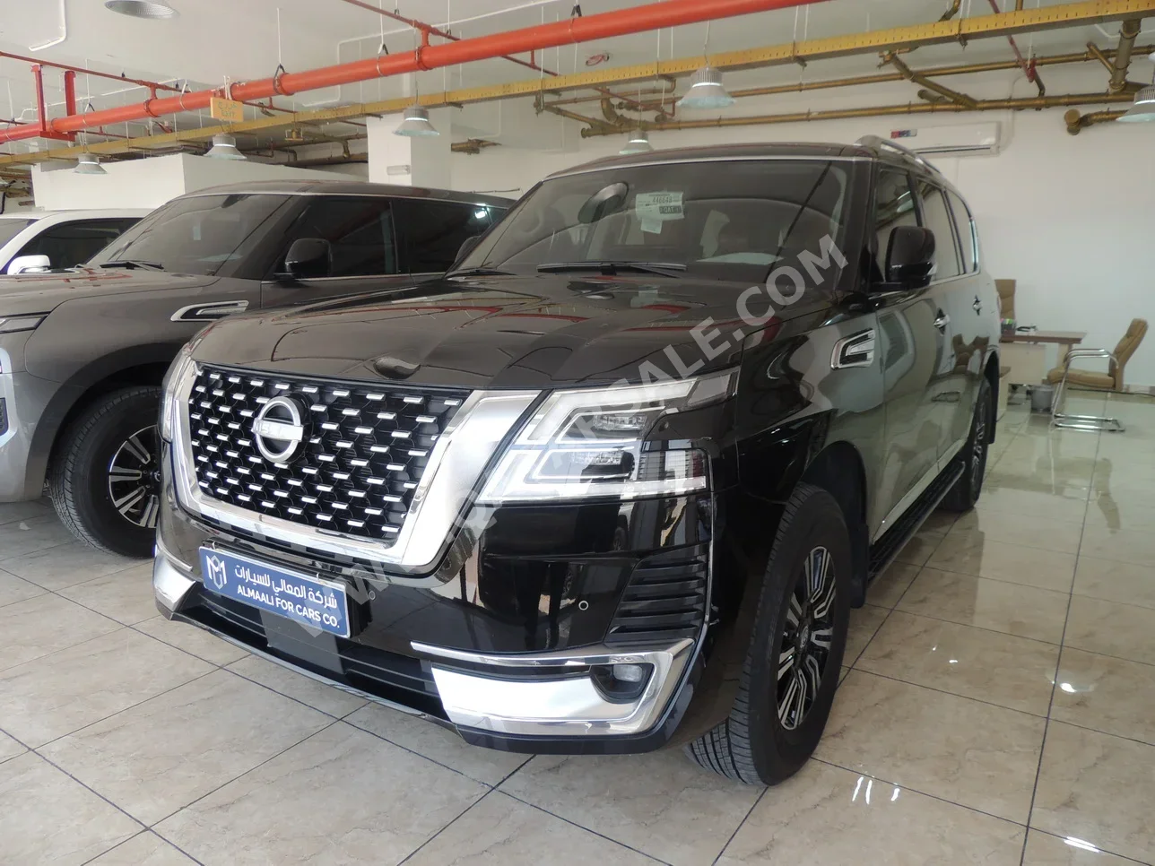 Nissan  Patrol  Titanium  2024  Automatic  28,000 Km  6 Cylinder  Four Wheel Drive (4WD)  SUV  Black  With Warranty