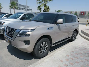 Nissan  Patrol  Titanium  2022  Automatic  37,000 Km  6 Cylinder  Four Wheel Drive (4WD)  SUV  Gold  With Warranty