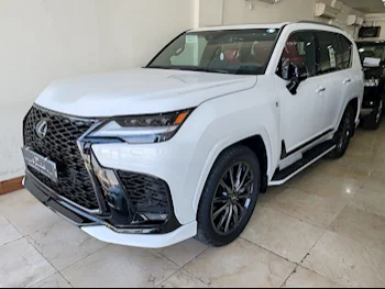 Lexus  LX  600 F Sport  2024  Automatic  0 Km  6 Cylinder  Four Wheel Drive (4WD)  SUV  White  With Warranty