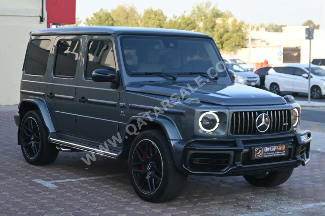 Mercedes-Benz  G-Class  63 AMG  2019  Automatic  87,000 Km  8 Cylinder  Four Wheel Drive (4WD)  SUV  Gray