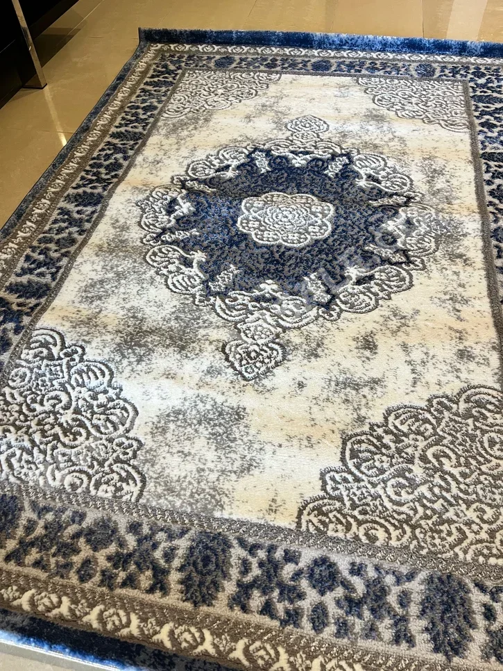 Rugs IKEA  Cotton  Blue  Rectangle