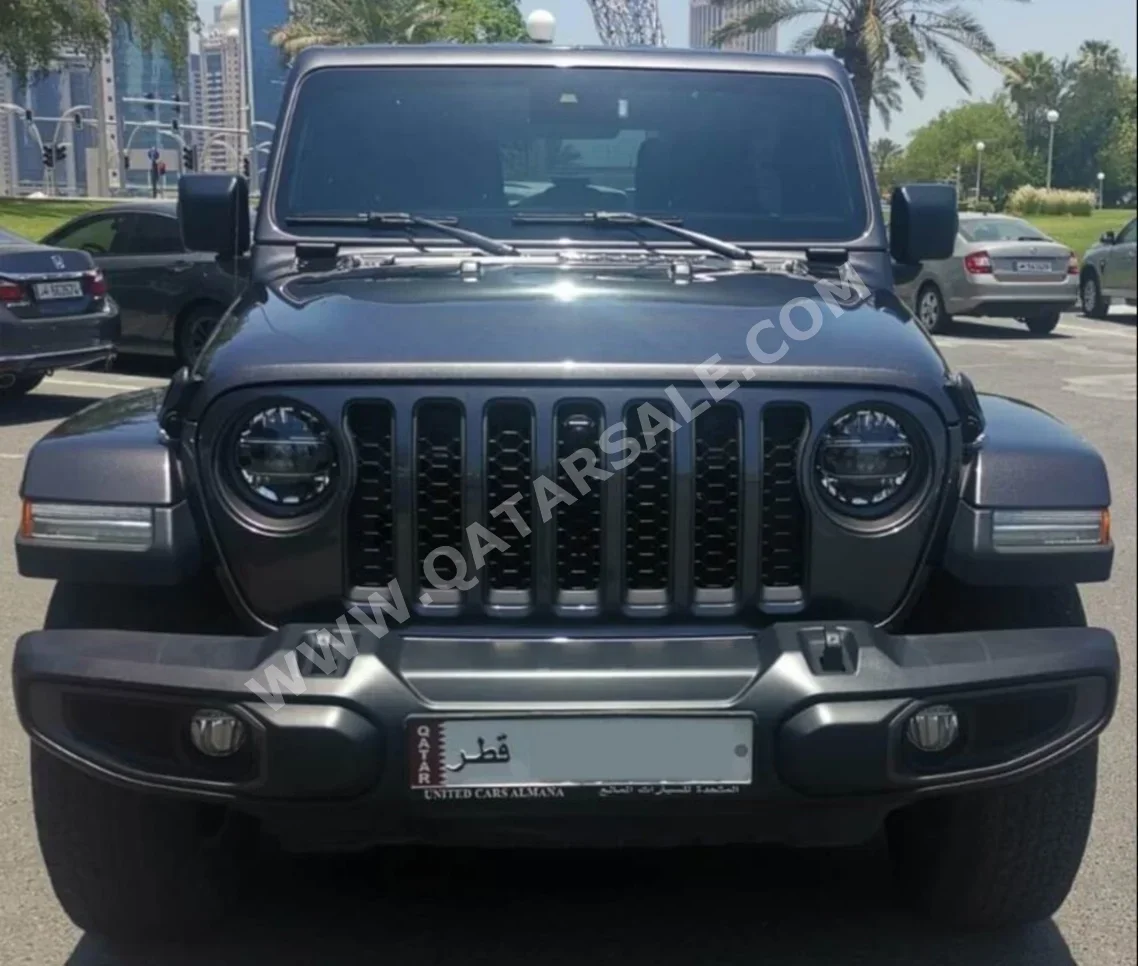 Jeep  Wrangler  80th Anniversary  2021  Automatic  44,817 Km  6 Cylinder  Four Wheel Drive (4WD)  SUV  Black  With Warranty