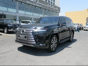 Lexus  LX  600 Luxury  2023  Automatic  23,000 Km  6 Cylinder  Four Wheel Drive (4WD)  SUV  Black  With Warranty