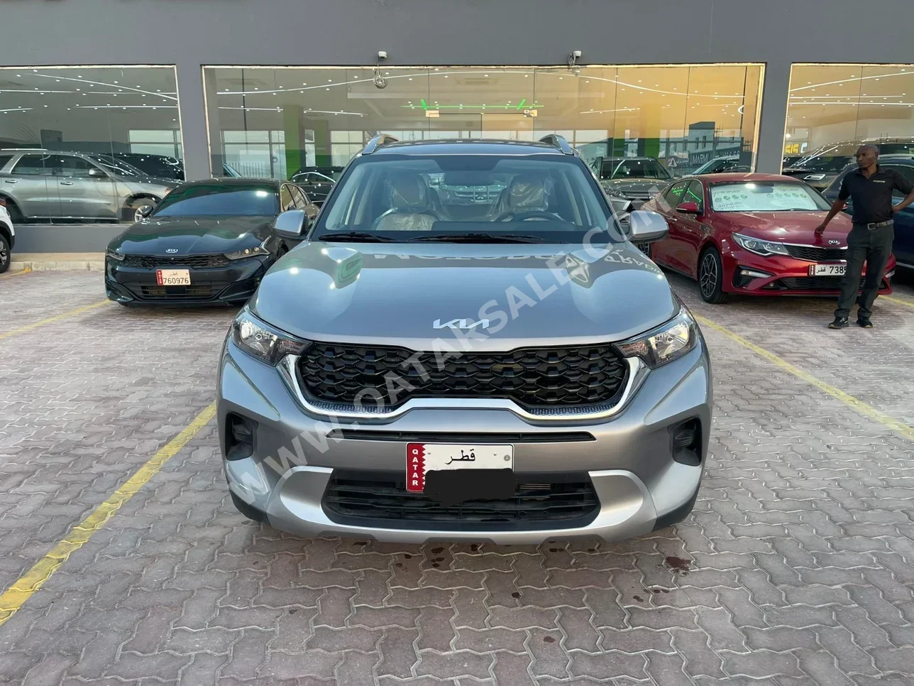 Kia Sonet Gray 2023 For Sale in Qatar