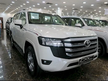 Toyota  Land Cruiser  GXR  2024  Automatic  0 Km  6 Cylinder  Four Wheel Drive (4WD)  SUV  White  With Warranty