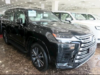 Lexus  LX  600 Luxury  2024  Automatic  0 Km  6 Cylinder  Four Wheel Drive (4WD)  SUV  Black  With Warranty