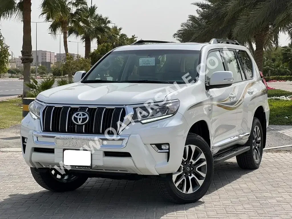 Toyota  Prado  TXL  2023  Automatic  0 Km  6 Cylinder  Four Wheel Drive (4WD)  SUV  White  With Warranty