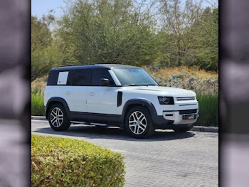 Land Rover  Defender  110  2021  Automatic  82,000 Km  6 Cylinder  Four Wheel Drive (4WD)  SUV  White  With Warranty